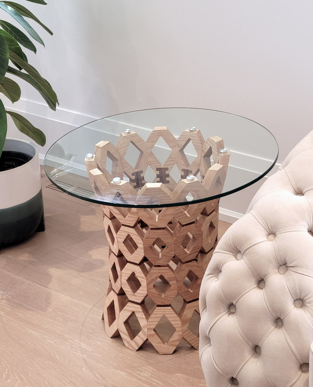 Trellis Side Table
