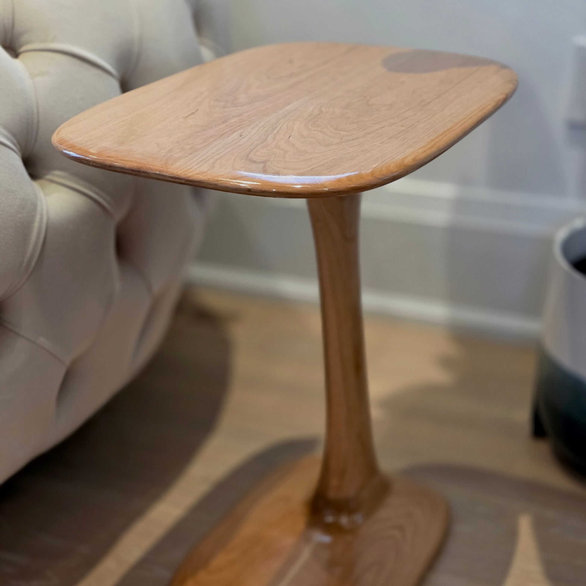 Bole Side Table - Cherry Wood