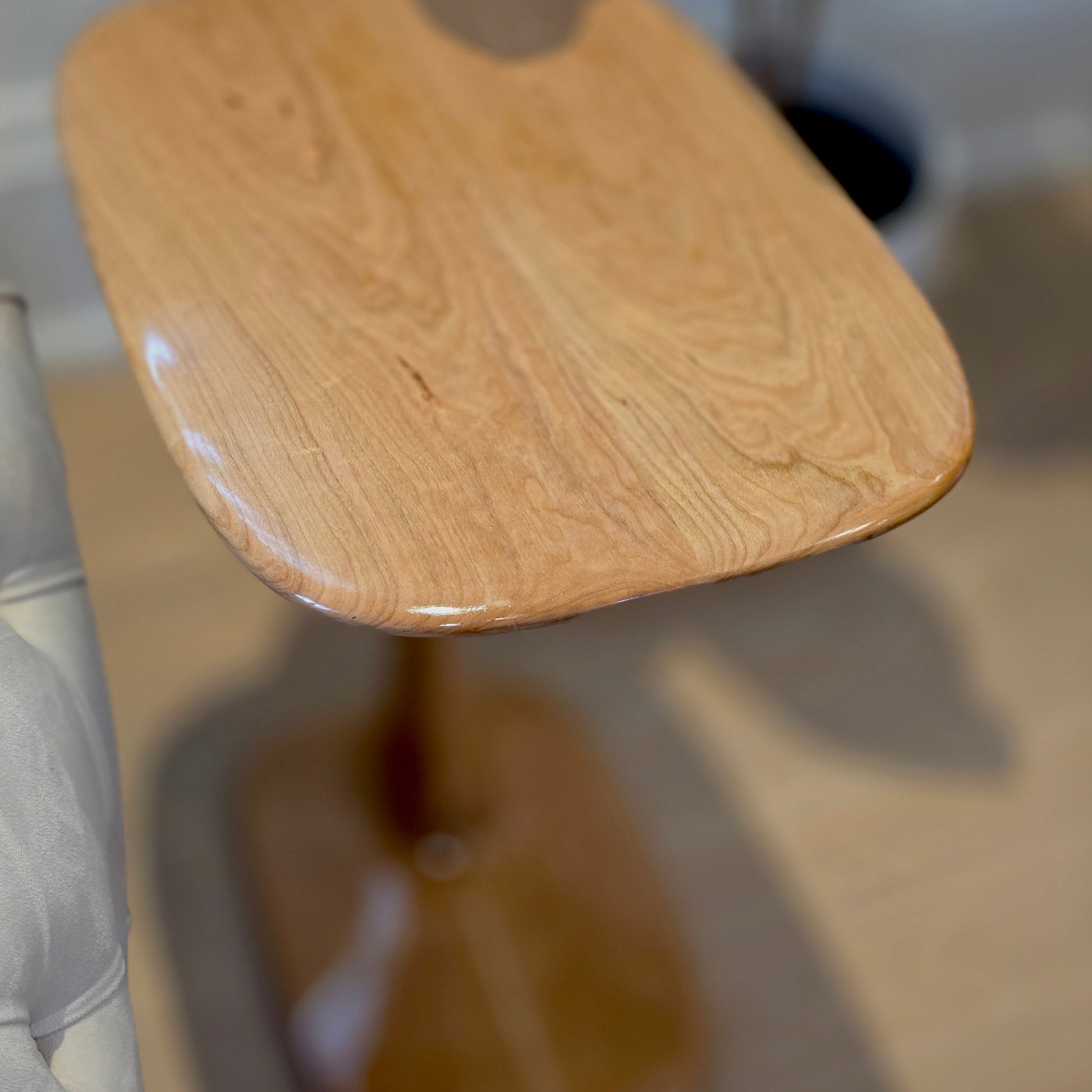 Bole Side Table - Cherry Wood
