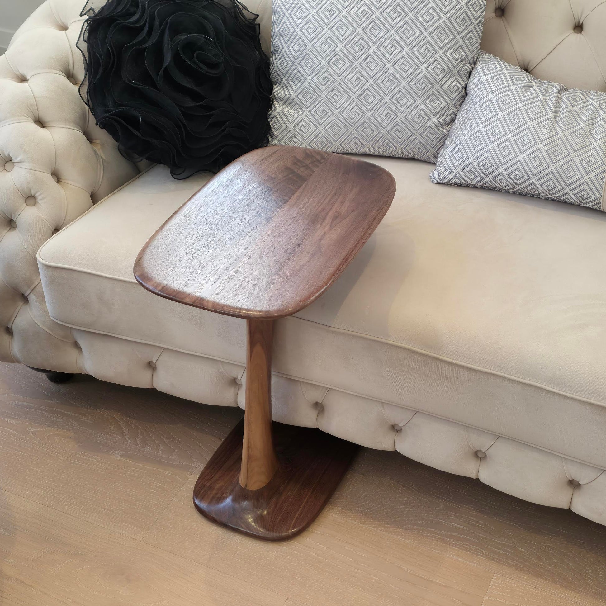 Bole Side Table - Walnut