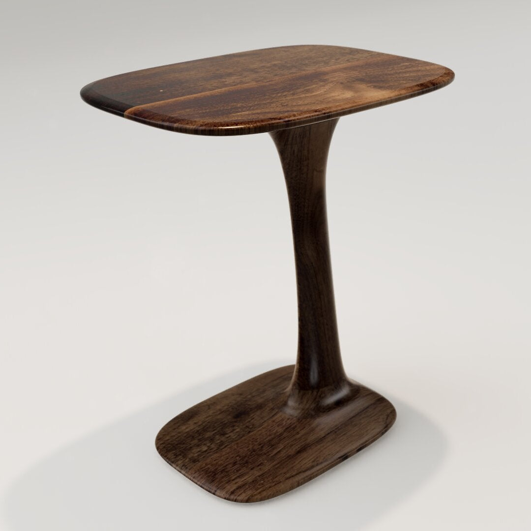 Bole Side Table - Walnut